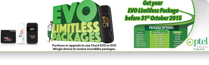 How To Recharge PTCL Charji Evo Limitless Packages Price Coverage Areas 3G Internet Volume