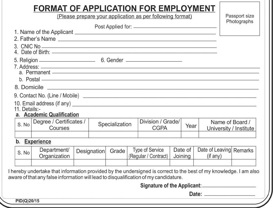 NAB Balochistan Junior Expert Jobs 2024 January Application Form Download Advertisement