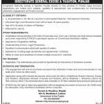 Excise Taxation And Narcotics Control Department Punjab Jobs 2023