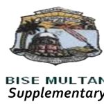 Multan Board Inter Supply Result 2023 bisemultan.edu.pk 1st year, 2nd year