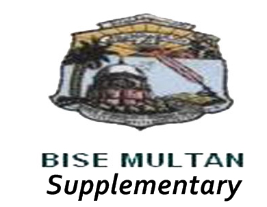Multan Board Inter Supply Result 2024
