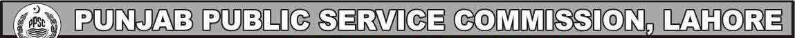 PPSC Sub Engineer Civil Irrigation Written Test Result 2023 10th June