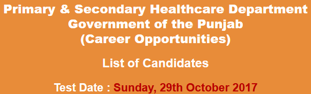 Primary and Secondary Healthcare IT Officer, Analyst, Computer Operator NTS Test Result 2023 29th October