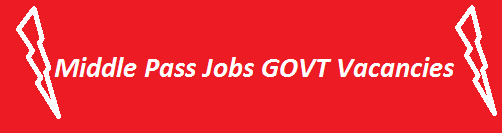 Middle Pass Jobs 2023 in Pakistan Government Departments How To Apply Application Form