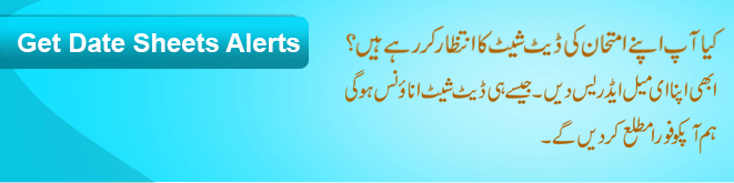 PEC Gujranwala Board 5th, 8th Class Date Sheet 2023 Download Online