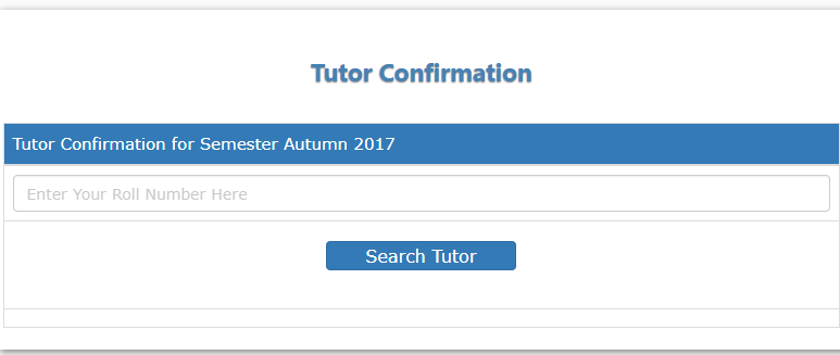 Allama Iqbal Open University Tutors searching