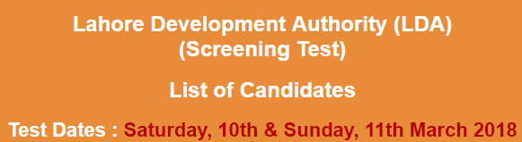 LDA Assistant Director, Sub Engineer, DEO NTS Test Result 2023 Answer Keys