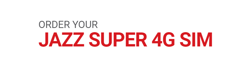 Jazz Duplicate Sim Order Online 2023 Home Delivery