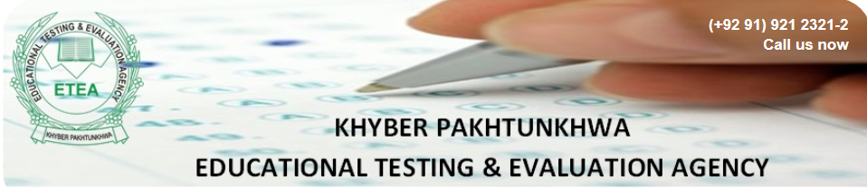 ETEA Medical Test Date 2024 KPK Online Registration Schedule