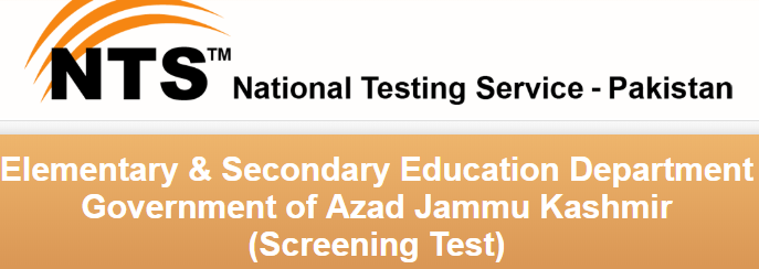 Elementary Secondary Education ESE AJK Teacher NTS Test Result 2024