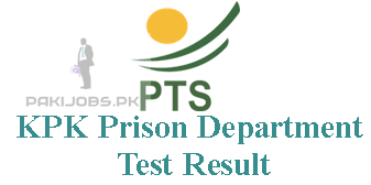KPK Prison Department PTS Test Result 2024 Answer Keys
