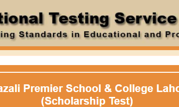 Ghazali Premier School Admission NTS Entry Test Result 2023 14 February