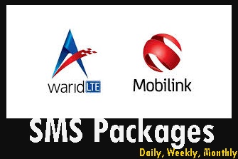 Jazz Warid SMS Packages 2024 Daily, Weekly, Monthly, Whatsapp Bundle