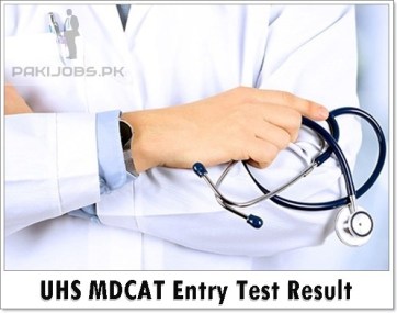www.uhs.edu.pk Result 2023 MDCAT MBBS, BDS Online