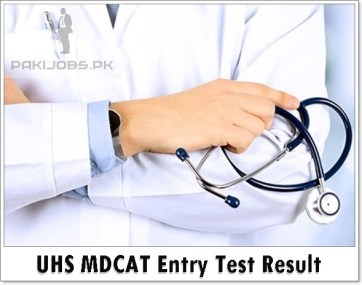 www.uhs.edu.pk Result 2024 MDCAT MBBS, BDS Online