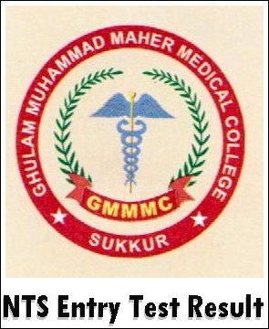 Ghulam Muhammad Mahar Medical College NTS Entry Test Result 2023 18 October