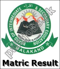 Malakand Board Matric Result 2024 bisemalakand.edu.pk By Name, Roll No