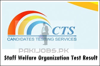 Staff Welfare Organization Jobs CTS Test Result 2024 www.cts.org.pk Online