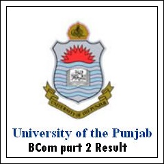 Punjab University PU B.Com Part 2 Result 2023-2023 www.pu.edu.pk