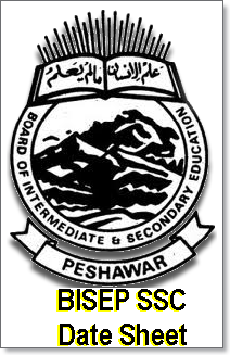 Peshawar Board Matric Date Sheet 2024 9th, 10th Class Download SSC 1 2